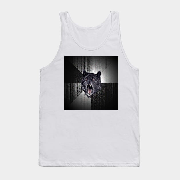 Insanity Wolf Tank Top by FlashmanBiscuit